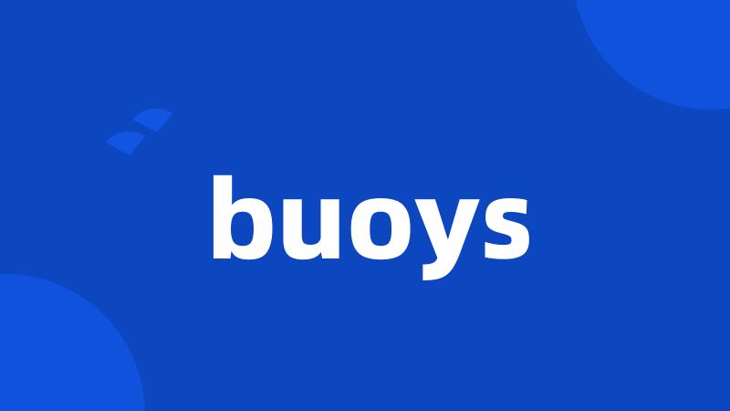 buoys