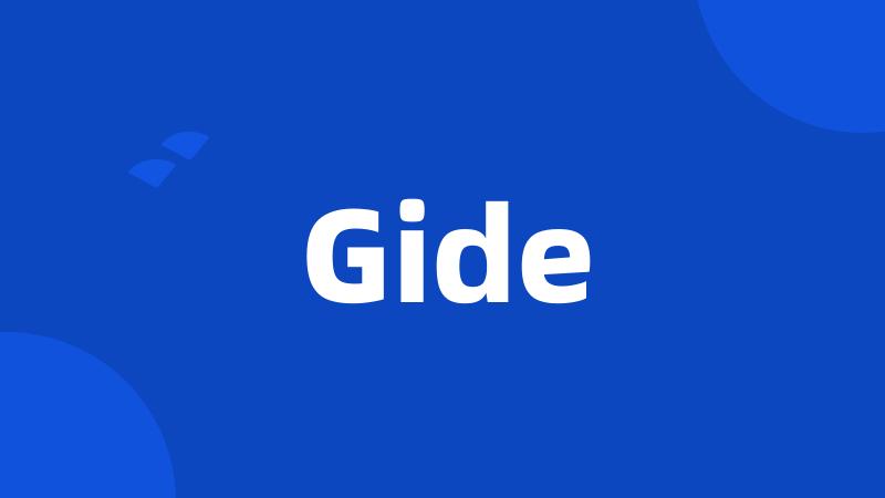 Gide