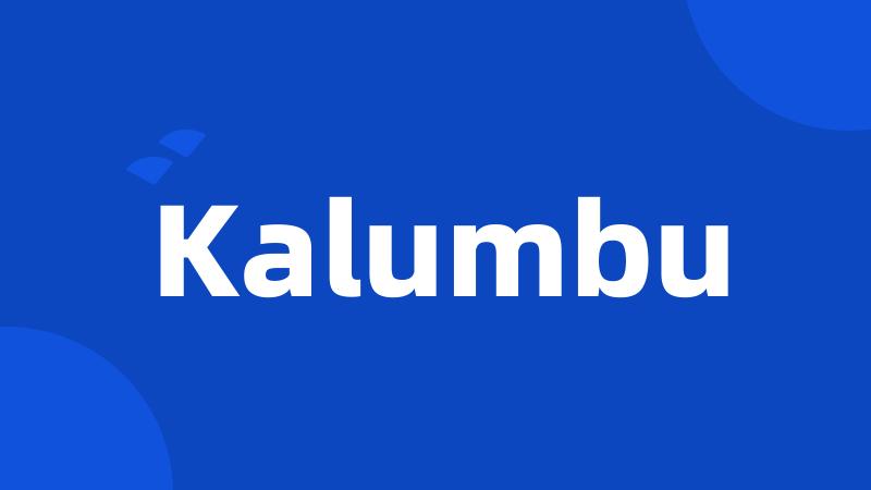 Kalumbu