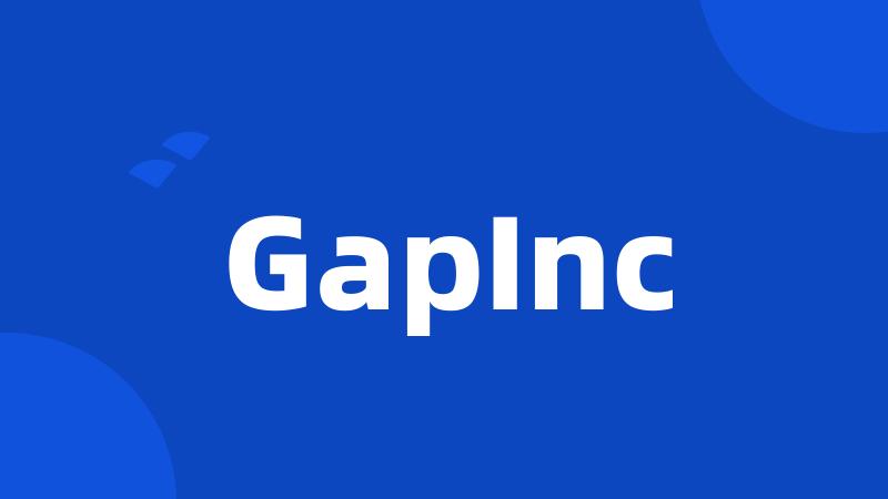 GapInc