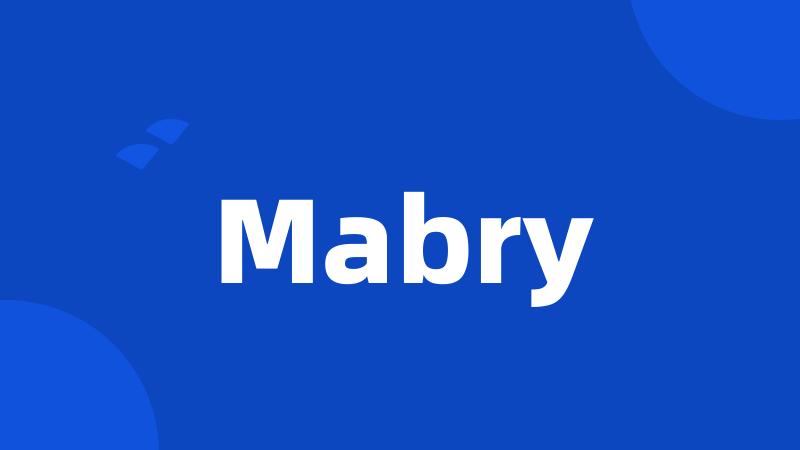 Mabry