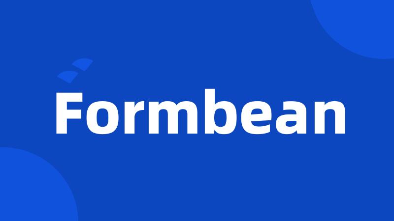 Formbean