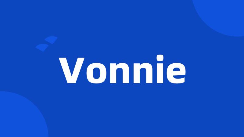 Vonnie