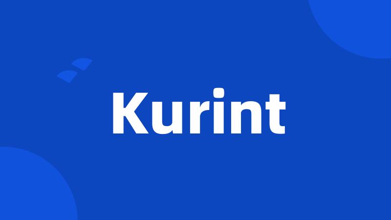 Kurint