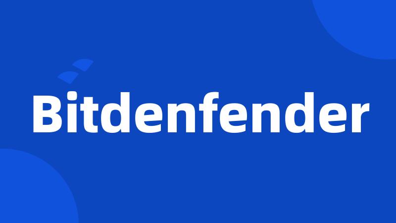 Bitdenfender