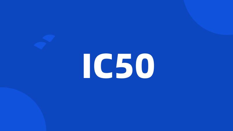 IC50