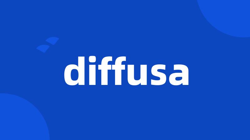 diffusa