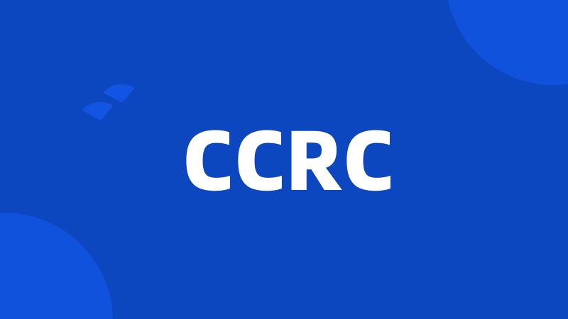 CCRC