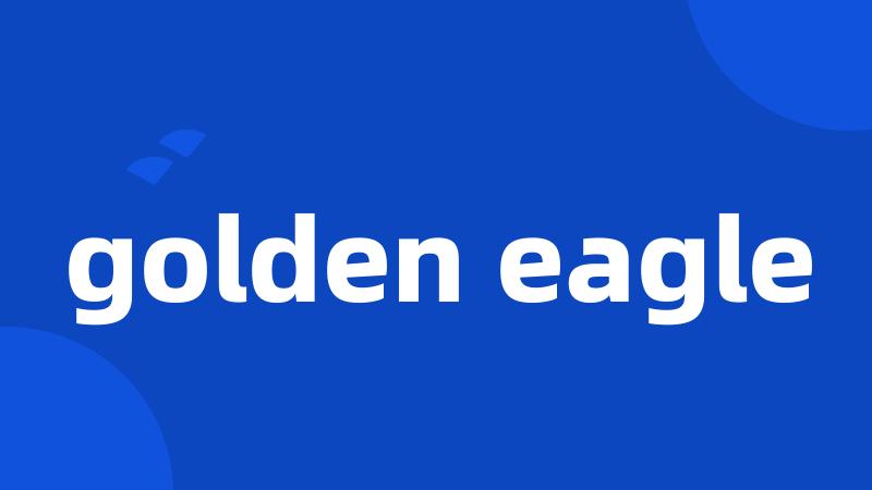 golden eagle