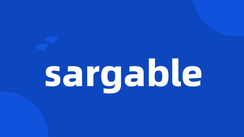 sargable