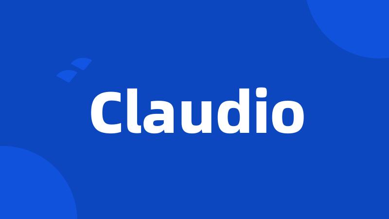 Claudio