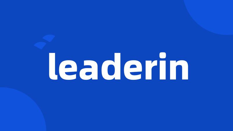 leaderin