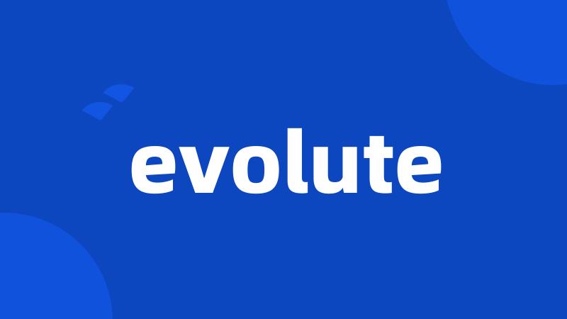 evolute