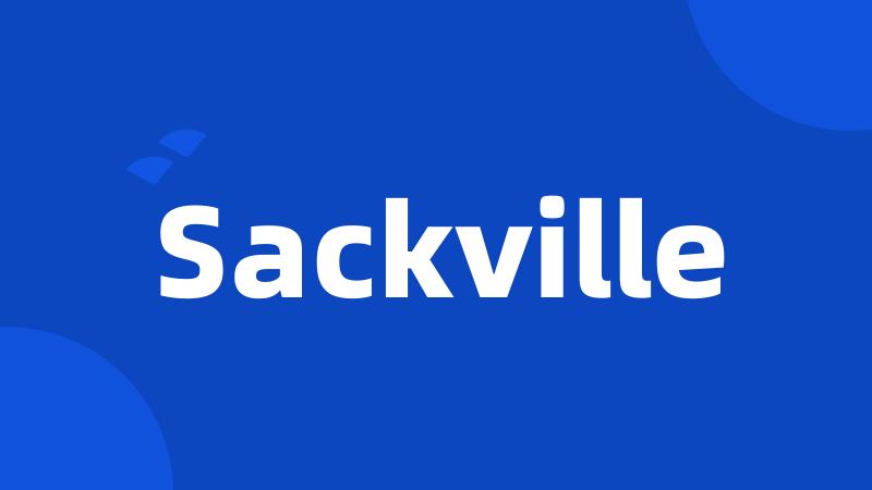 Sackville