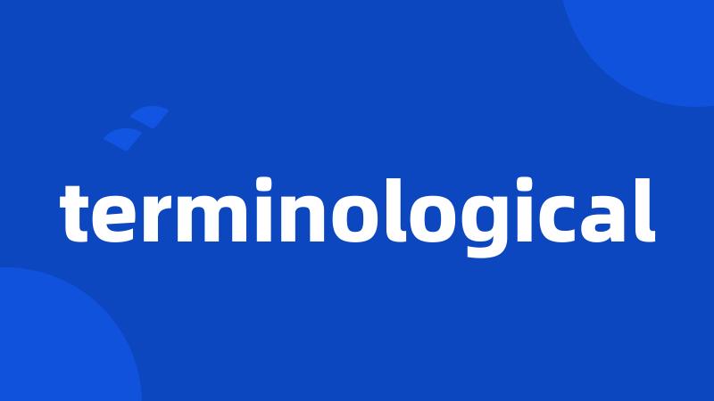 terminological