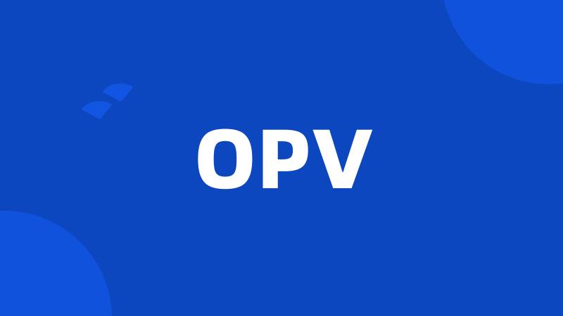 OPV