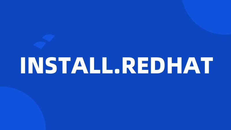 INSTALL.REDHAT