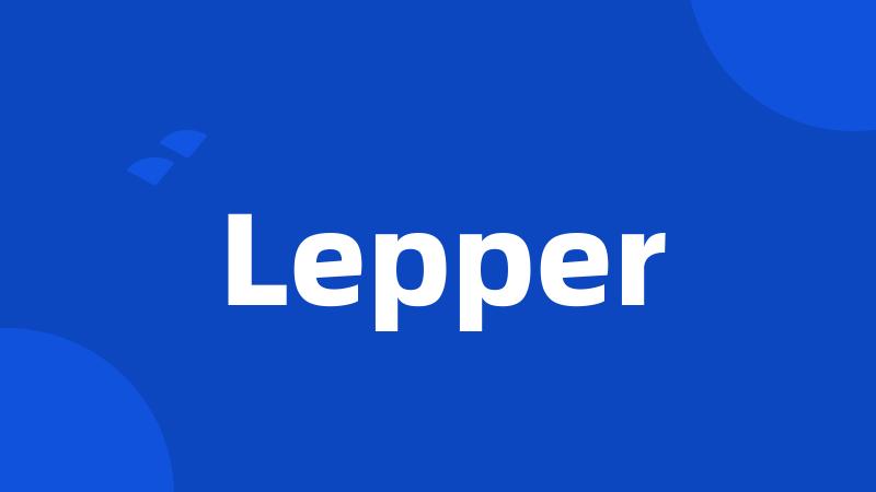 Lepper