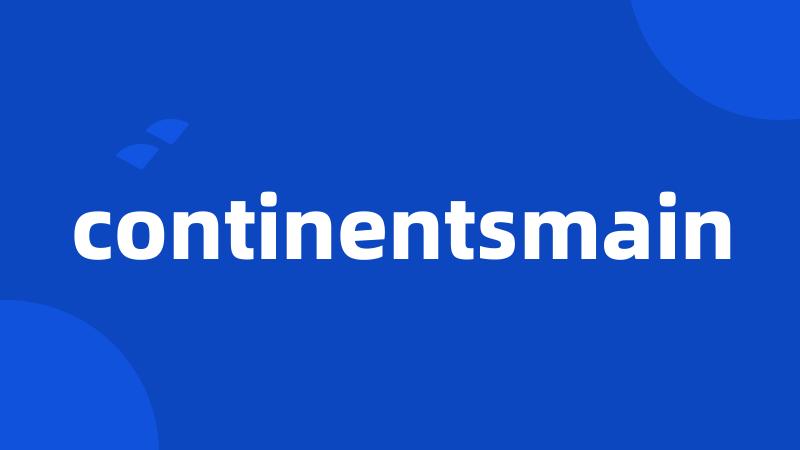 continentsmain