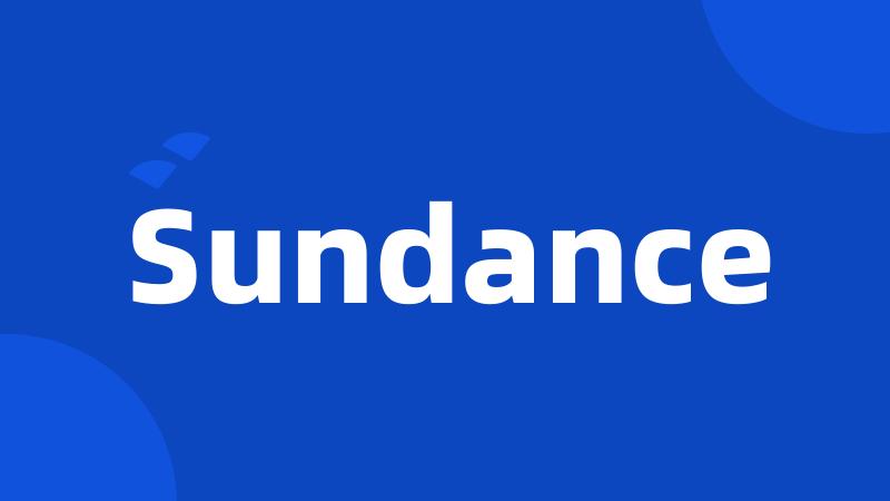 Sundance