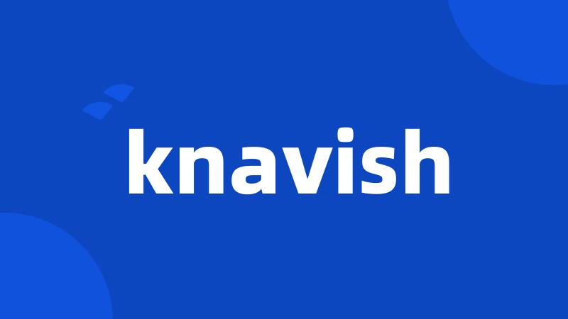 knavish