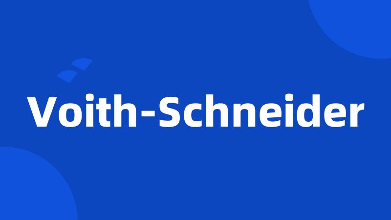 Voith-Schneider