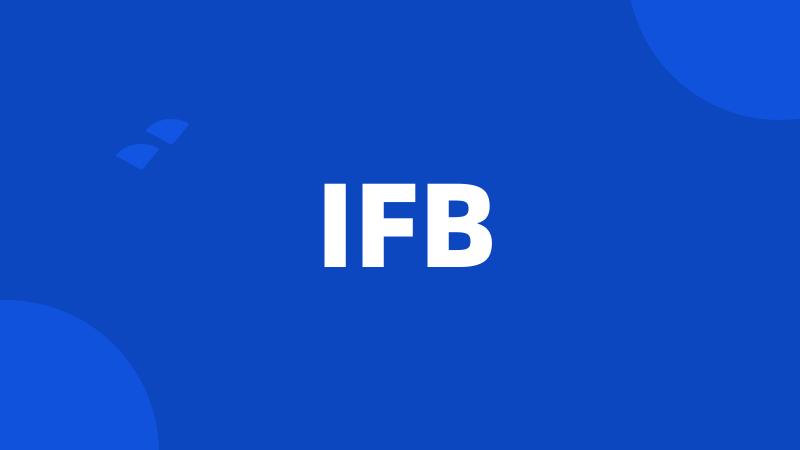 IFB