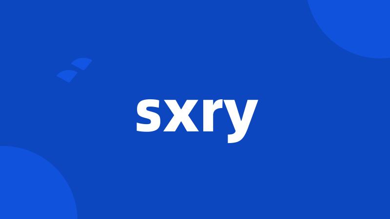 sxry