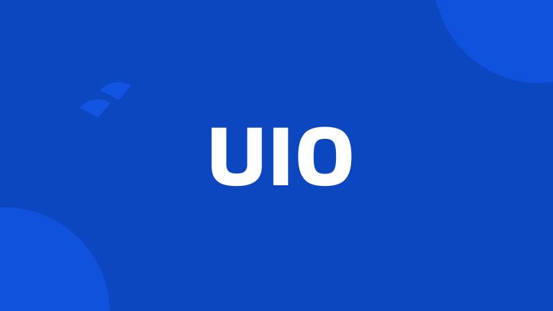 UIO