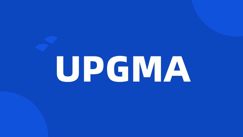 UPGMA