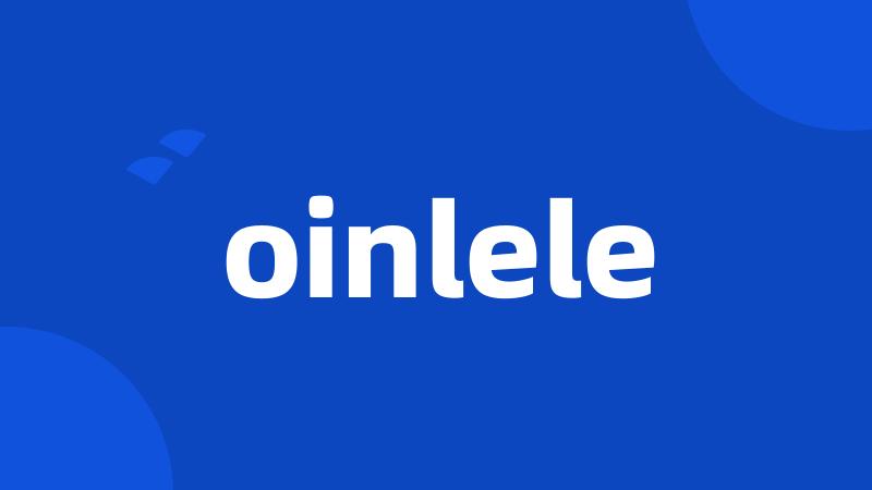 oinlele