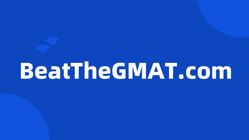 BeatTheGMAT.com