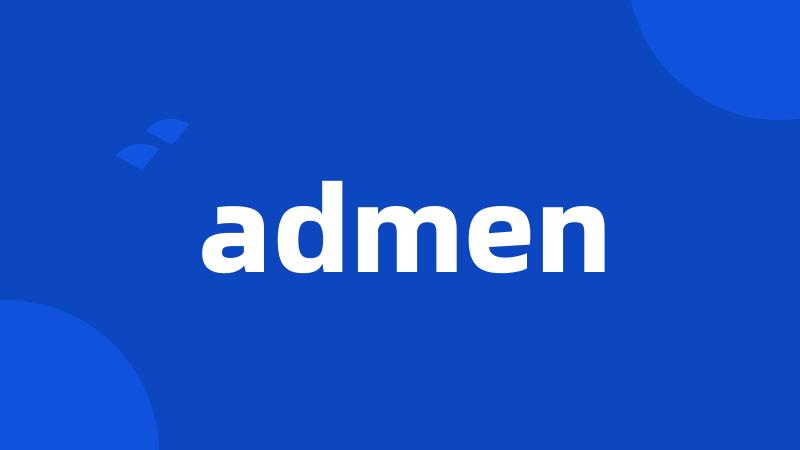 admen