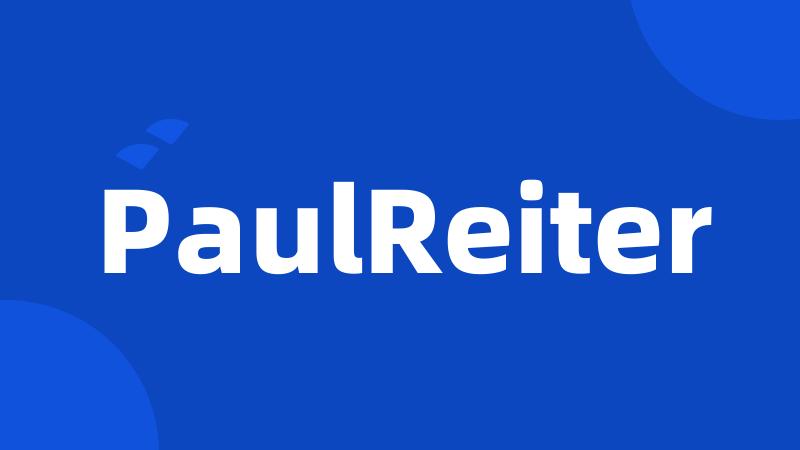 PaulReiter