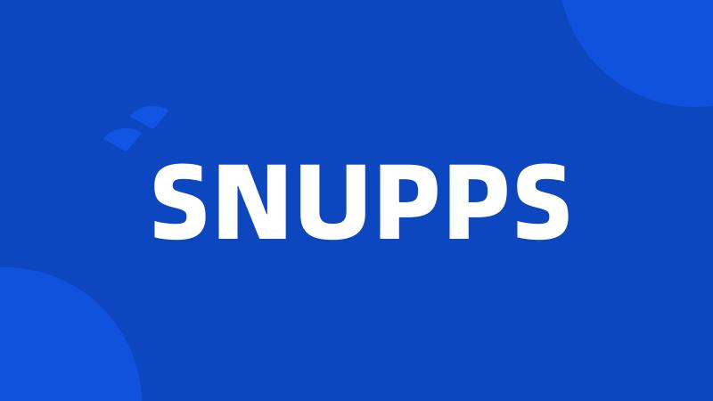 SNUPPS