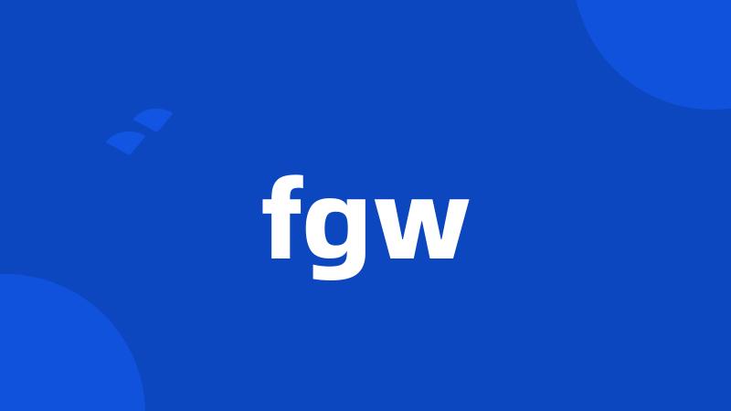 fgw