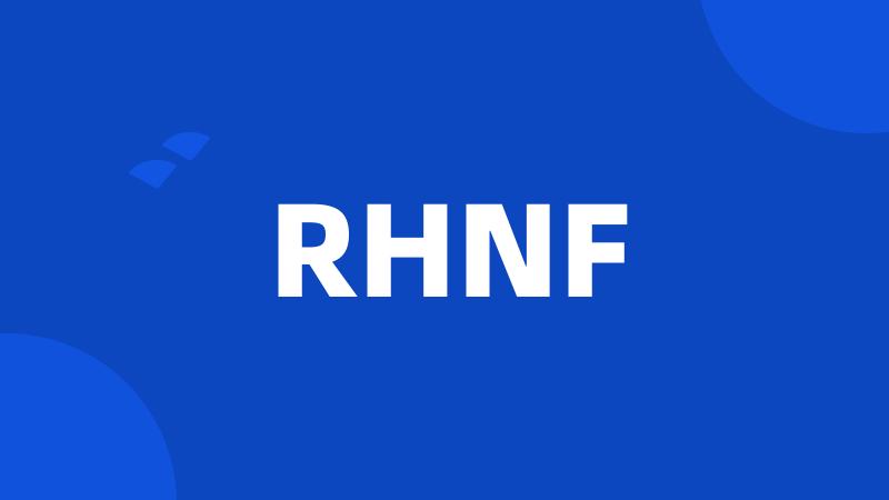 RHNF