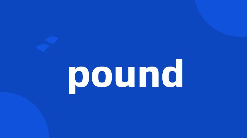 pound