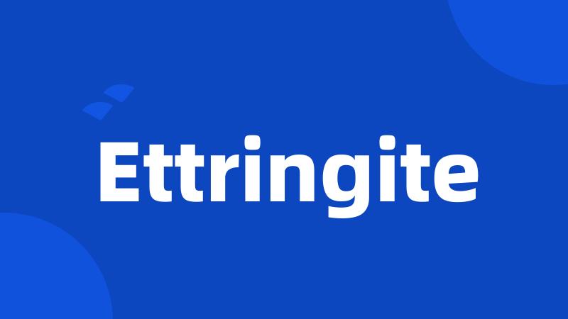 Ettringite