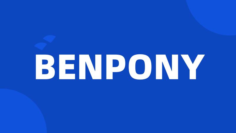 BENPONY