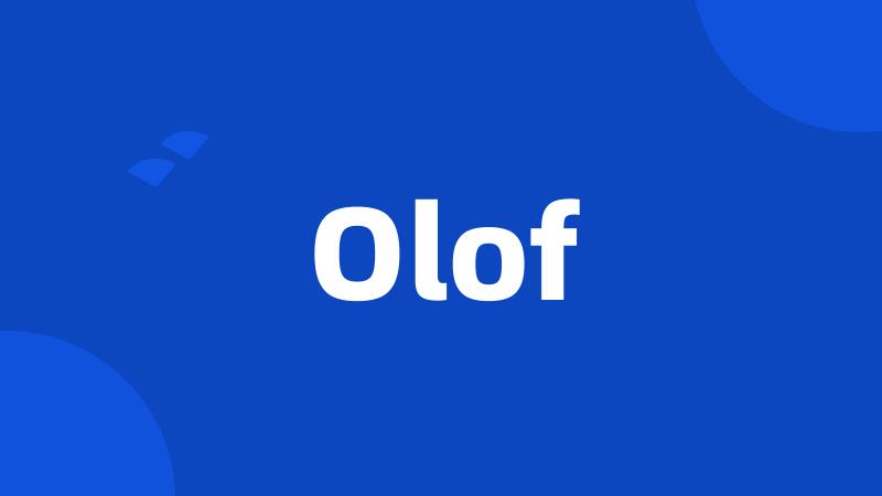 Olof