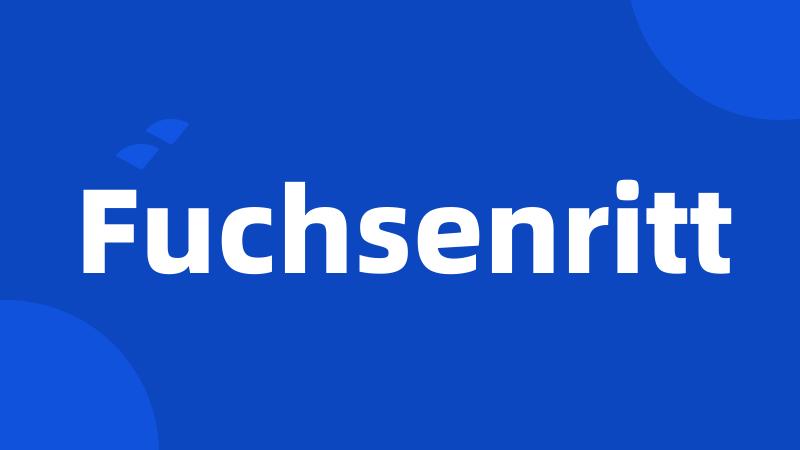 Fuchsenritt