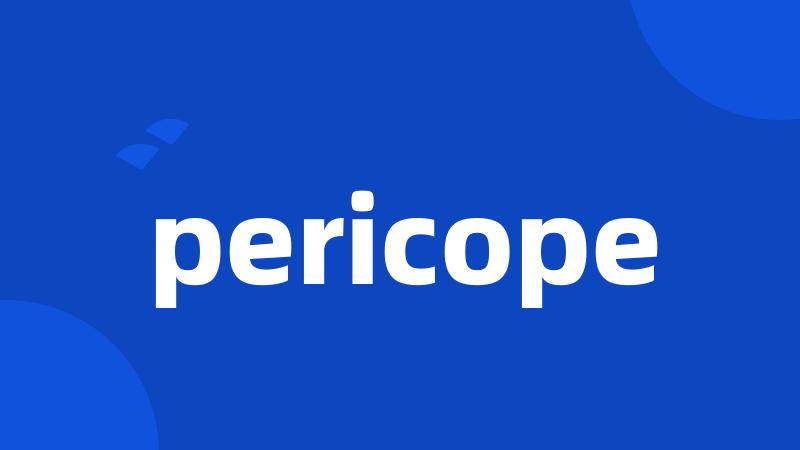 pericope