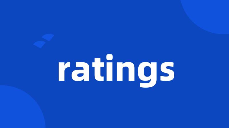 ratings