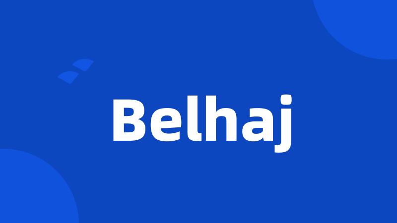 Belhaj