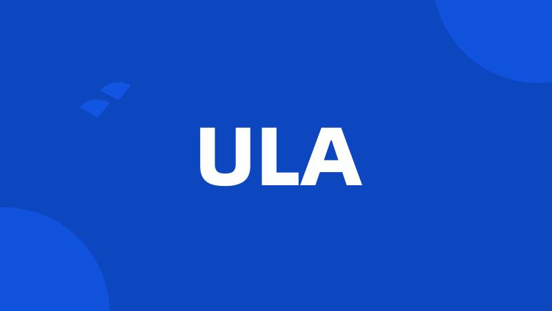 ULA