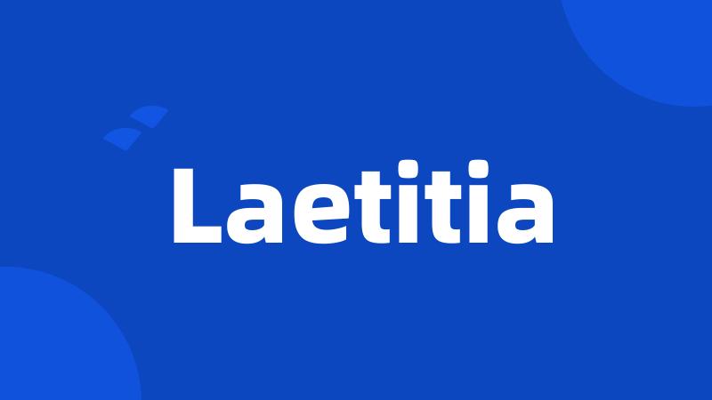 Laetitia