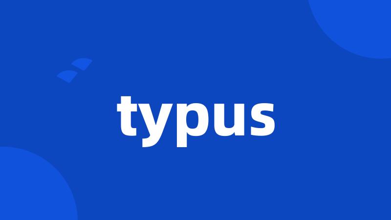 typus