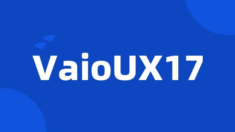 VaioUX17