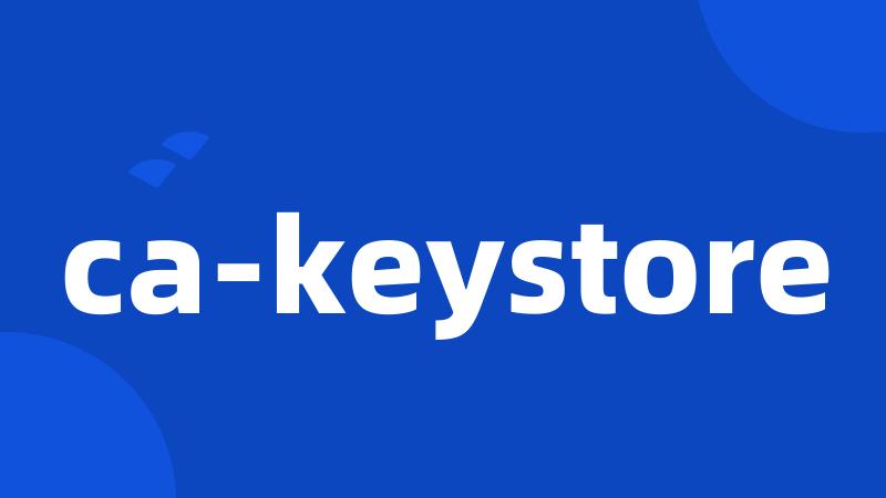 ca-keystore